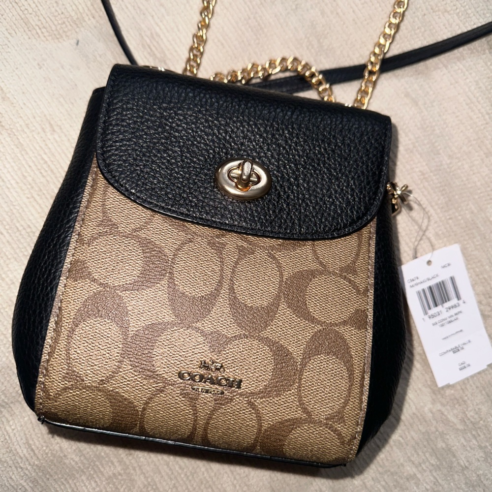 COACH Mini convertible back pack